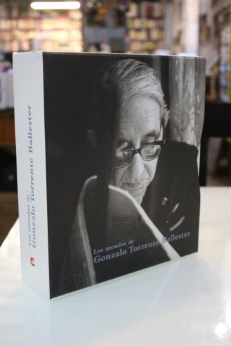 Portada del libro de Los mundos de Gonzalo Torrente Ballester.- Dos tomos con estuche.