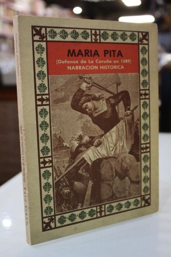 Portada del libro de María Pita (Defensa de la Coruña en 1589)