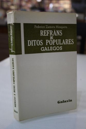 Portada del libro de Refráns e ditos populares galegos.