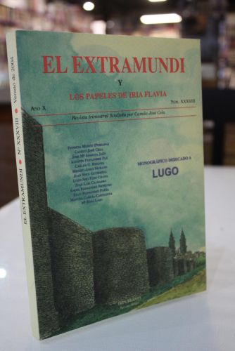 Portada del libro de Monográfico dedicado a Lugo.- El Extramundi y Los Papeles de Iria Flavia. Año X. Núm. XXXVIII.