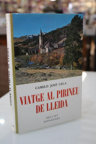 Portada del libro de Viatge al Pirineu de Lleida. Notes d'una passejada a peu pel Pallars Sobirà, La Vall d'Aran i El Comtat...