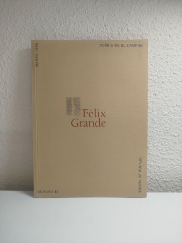 Portada del libro de Poesía en el Campus. Revista de Poesía, Nº43