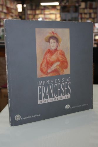 Portada del libro de Impresionistas franceses en Santillana del Mar.