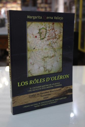 Portada del libro de Los Rôles d'Oléron. El coutumier marítimo del Atlántico y del Báltico de época medieval y moderna.