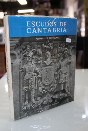 Portada del libro de Escudos de Cantabria. Asturias de Santillana I.