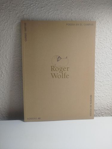 Portada del libro de Poesía en el Campus. Revista de Poesía, Nº40