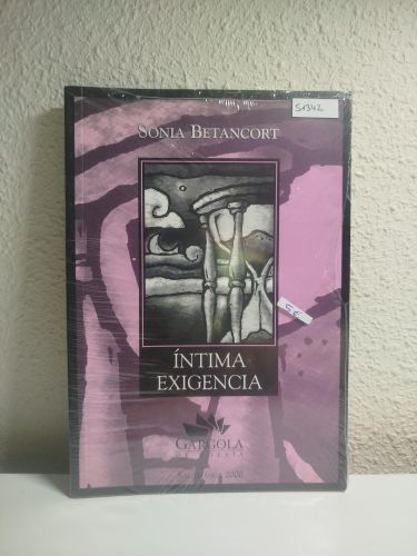 Portada del libro de Íntima exigencia