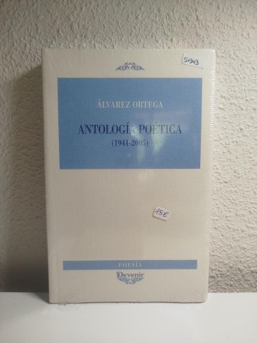 Portada del libro de Antología poética (1941-2005)