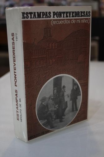 Portada del libro de Estampas Pontevedresas (Recuerdos de mi niñez)