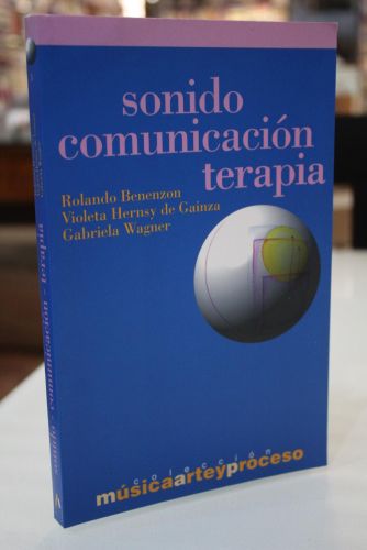 Portada del libro de Sonido - comunicación - terapia.