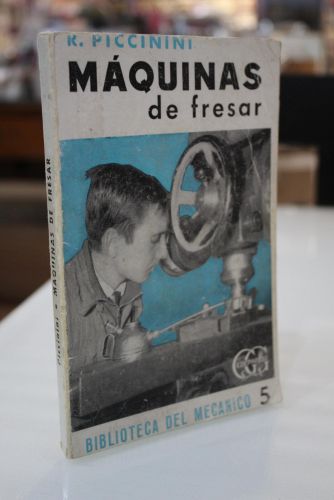 Portada del libro de Máquinas de fresar.