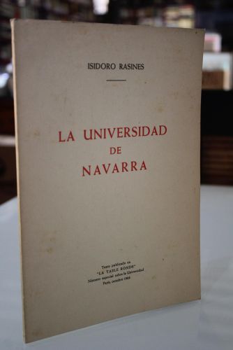 Portada del libro de La Universidad de Navarra.
