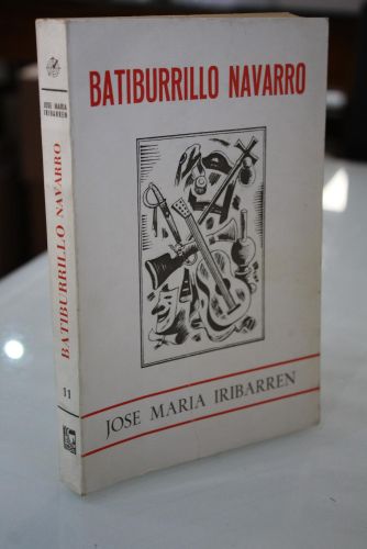 Portada del libro de Batiburrillo Navarro. Anecdotario popular pintoresco