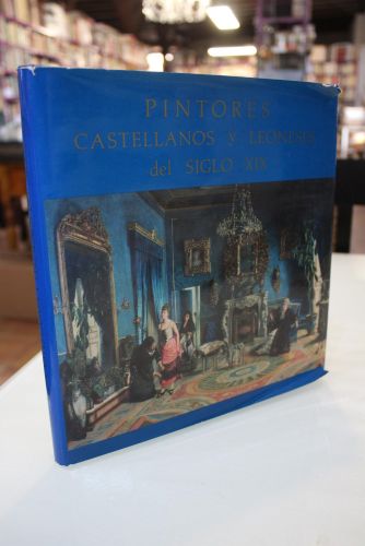 Portada del libro de Pintores castellanos y leoneses del siglo XIX.