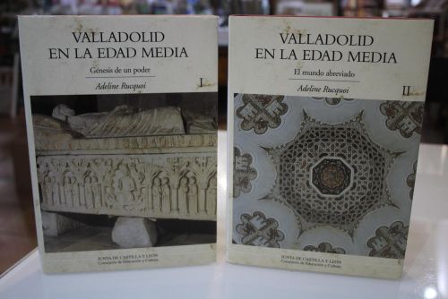 Portada del libro de Valladolid en la edad media.- Dos volúmenes.