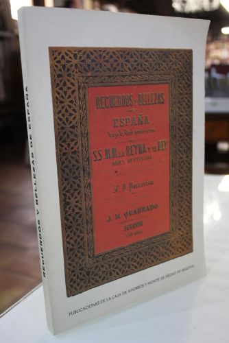 Portada del libro de Recuerdos y bellezas de España.- Segovia.
