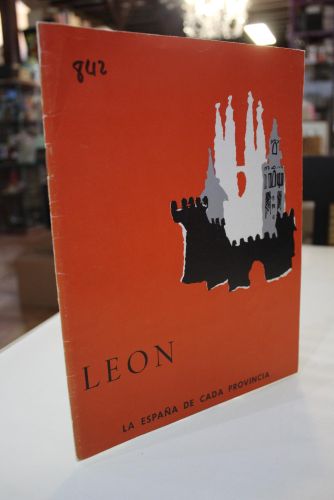 Portada del libro de León.- La España de cada provincia.- Publicaciones Españolas.