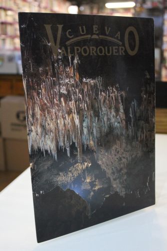 Portada del libro de Cueva Valporquero.- 1997.- Promoción del turismo.