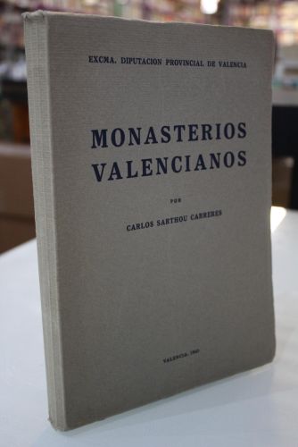 Portada del libro de Monasterios Valencianos (Su historia y su arte)