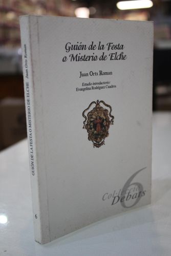 Portada del libro de Guión de la Festa o Misterio de Elche