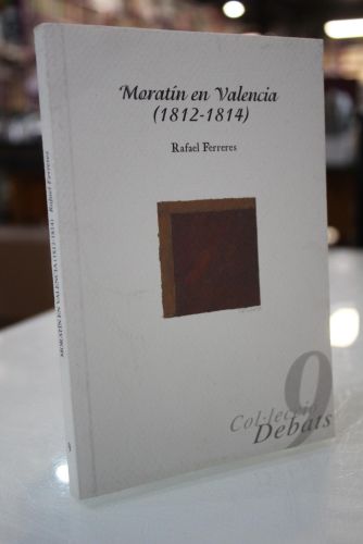 Portada del libro de Moratín en Valencia