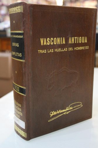 Portada del libro de Vasconia antigua. Tras las huellas del hombre (II)
