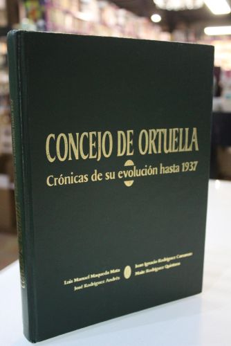 Portada del libro de Concejo de Ortuella. Crónicas de su evolución hasta 1937.