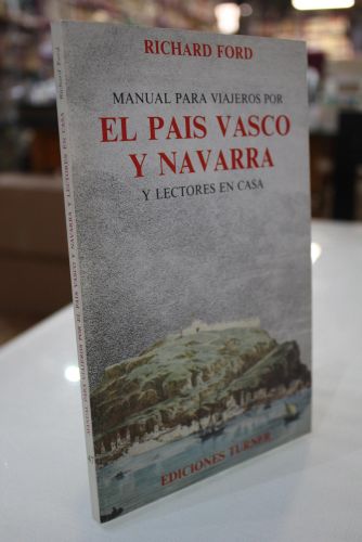 Portada del libro de Manual para viajeros por el País Vasco y Navarra