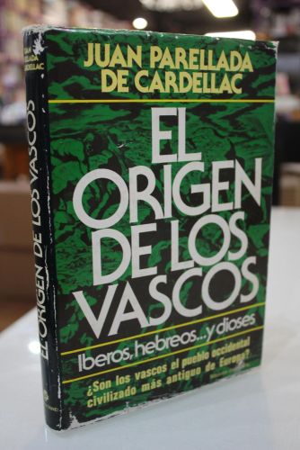 Portada del libro de El origen de los vascos. Íberos, hebreos... y dioses. Mitos-Etnografía-Lingüística-Religión-Historia.