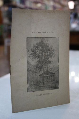 Portada del libro de La Fiesta del Árbol. Zugatz Egunsaia.