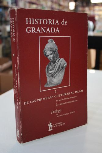 Portada del libro de Historia de Granada. Tomo I. De las primeras culturas al Islam