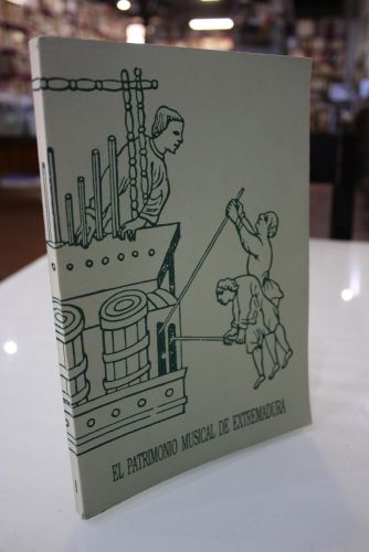 Portada del libro de El patrimonio musical de Extremadura