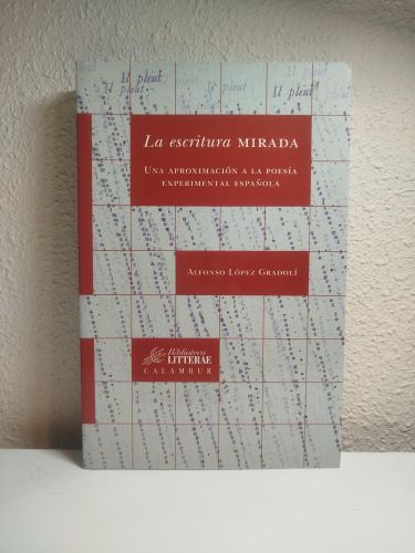 Portada del libro de La escritura mirada