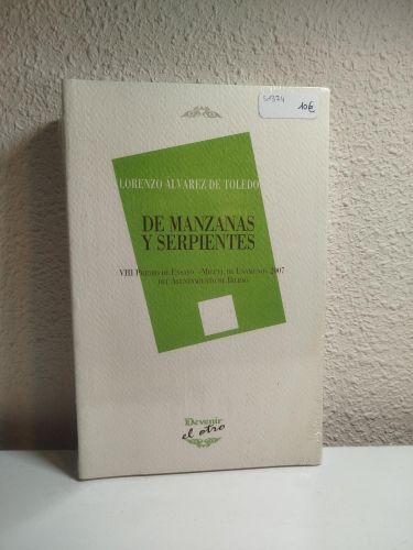 Portada del libro de De manzanas y serpientes