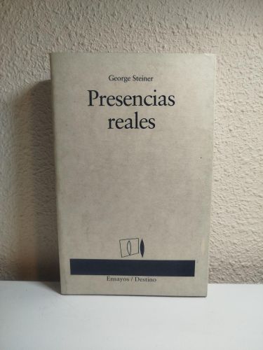 Portada del libro de Presencias reales