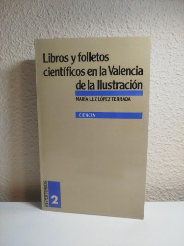 Portada del libro de Libros y folletos científicos en la Valencia de la ilustración