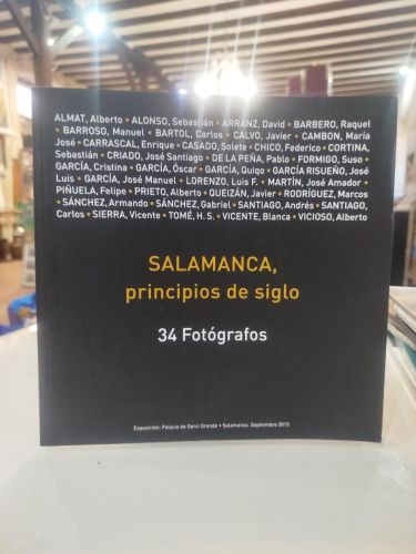 Portada del libro de Salamanca, principios de siglo. 34 fotógrafos