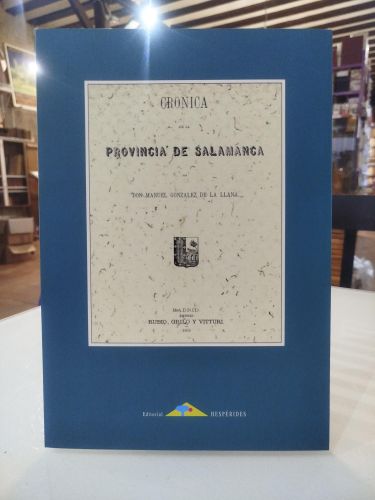 Portada del libro de Crónica de la provincia de Salamanca