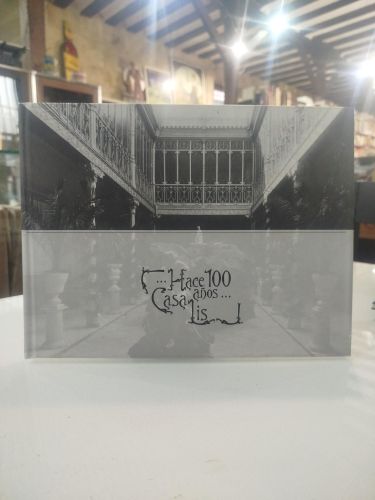 Portada del libro de Hace 100 años... Casa Lis