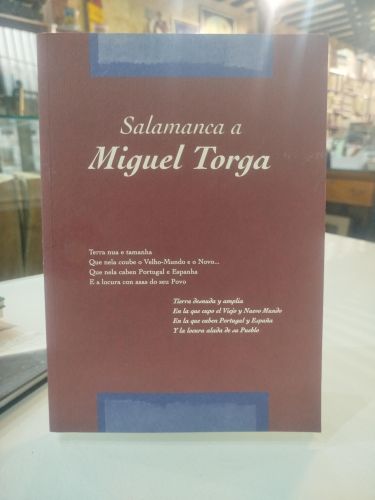 Portada del libro de Salamanca a Miguel Torga