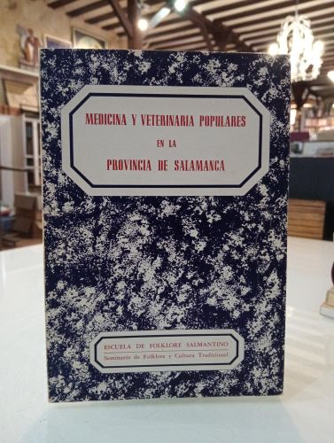 Portada del libro de Medicina y veterinaria populares en la provincia de Salamanca