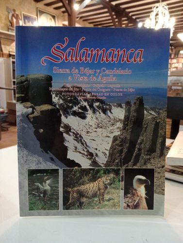 Portada del libro de Salamanca. Sierra de Béjar y Candelario a vista de águila
