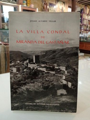 Portada del libro de La villa Condal de Miranda del Castañar.