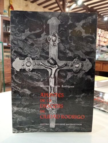 Portada del libro de Apuntes de la diócesis de Ciudad Rodrigo