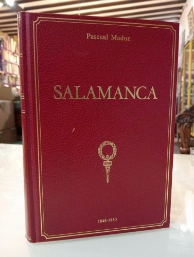 Portada del libro de Diccionario geográfico-estadístico-histórico de Salamanca, 1848-1850
