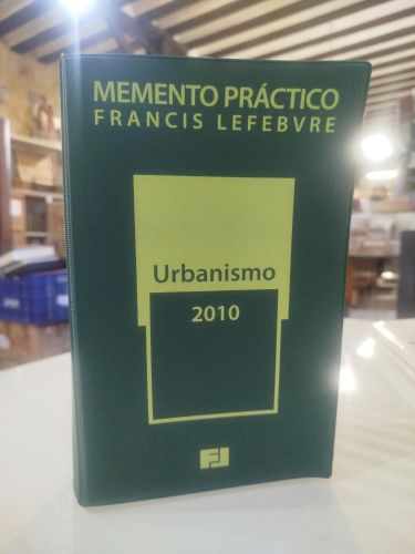Portada del libro de Memento práctico Francis Lefebvre. Urbanismo 2010