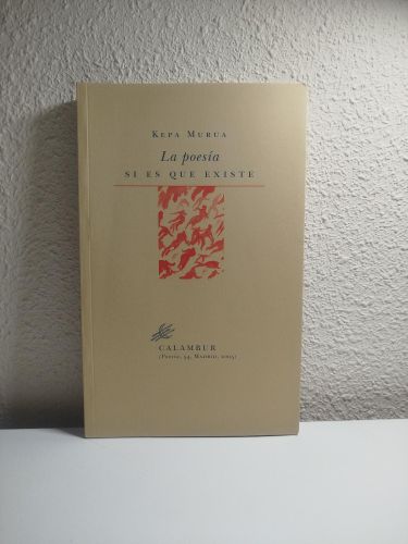 Portada del libro de La poesía si es que existe