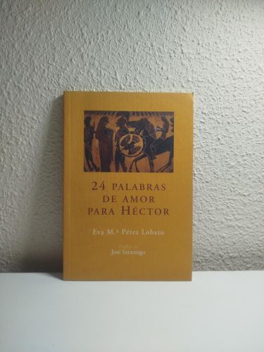 Portada del libro de 24 palabras de amor para Héctor