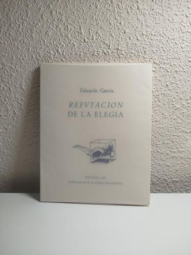 Portada del libro de Refvtación de la elegía