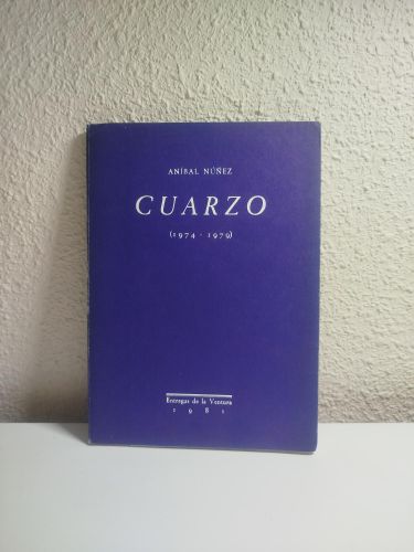 Portada del libro de Cuarzo (1974-1979)